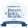 2025 - ConsumerAffairs Buyer's Choice Awards (2X category winner) 2025 - ConsumerAffairs Buyer's Choice Awards (2X category winner)